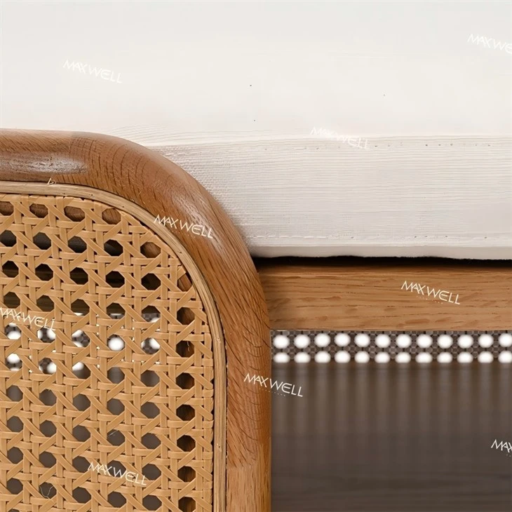 Rattan Wooden Coffee Table